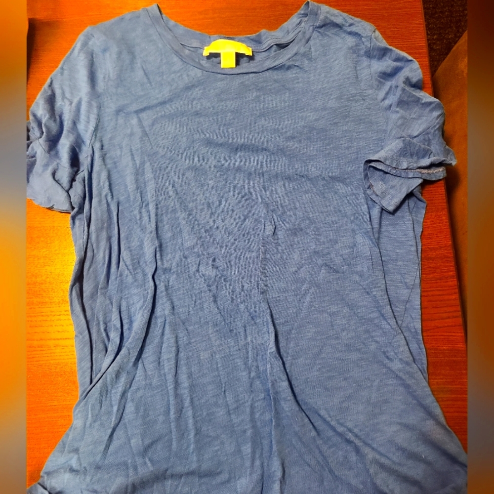 Michael Kors ruffle sleeve tee